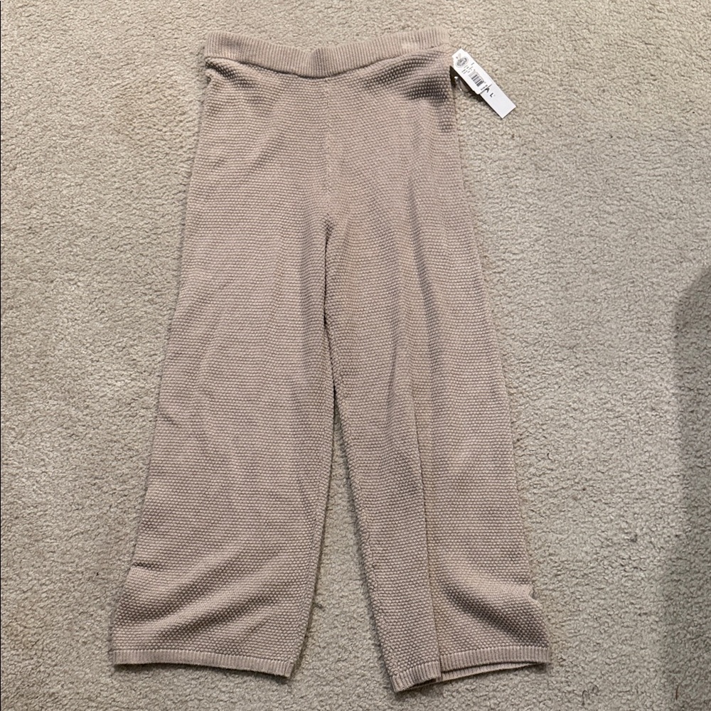 Cotton Company Cozy Knit Wide-Leg Pants